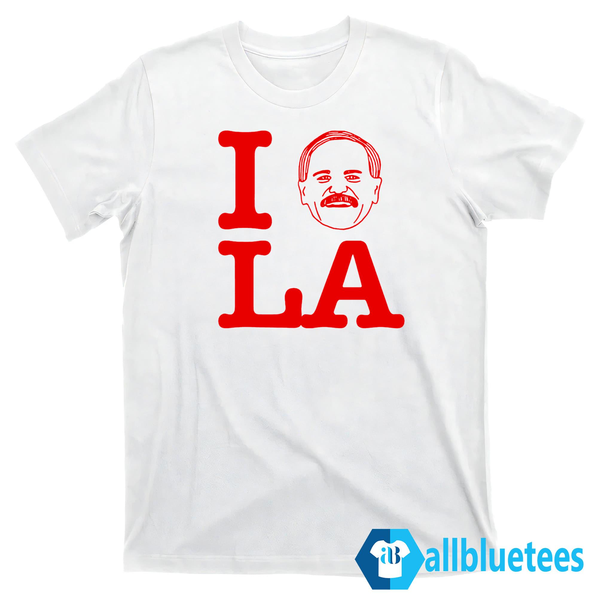 John Kruk I Love John Kruk And LA T-Shirt | Allbluetees.com