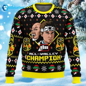 Karate Kid Christmas Christmas Ugly Sweater
