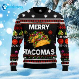 Merry Tacomas Ugly Christmas Sweater