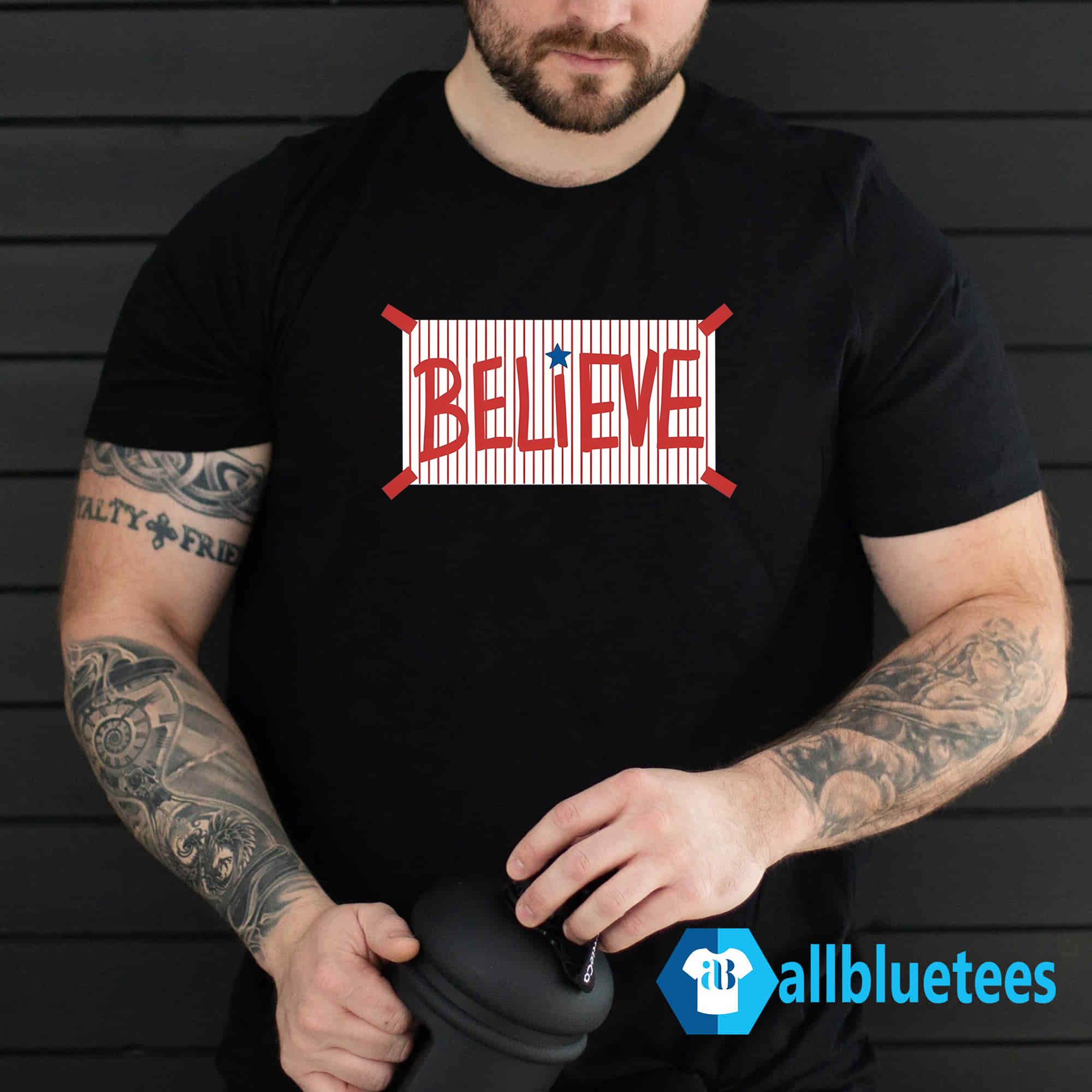 Phillies Believe Women T-Shirt - Teeducks