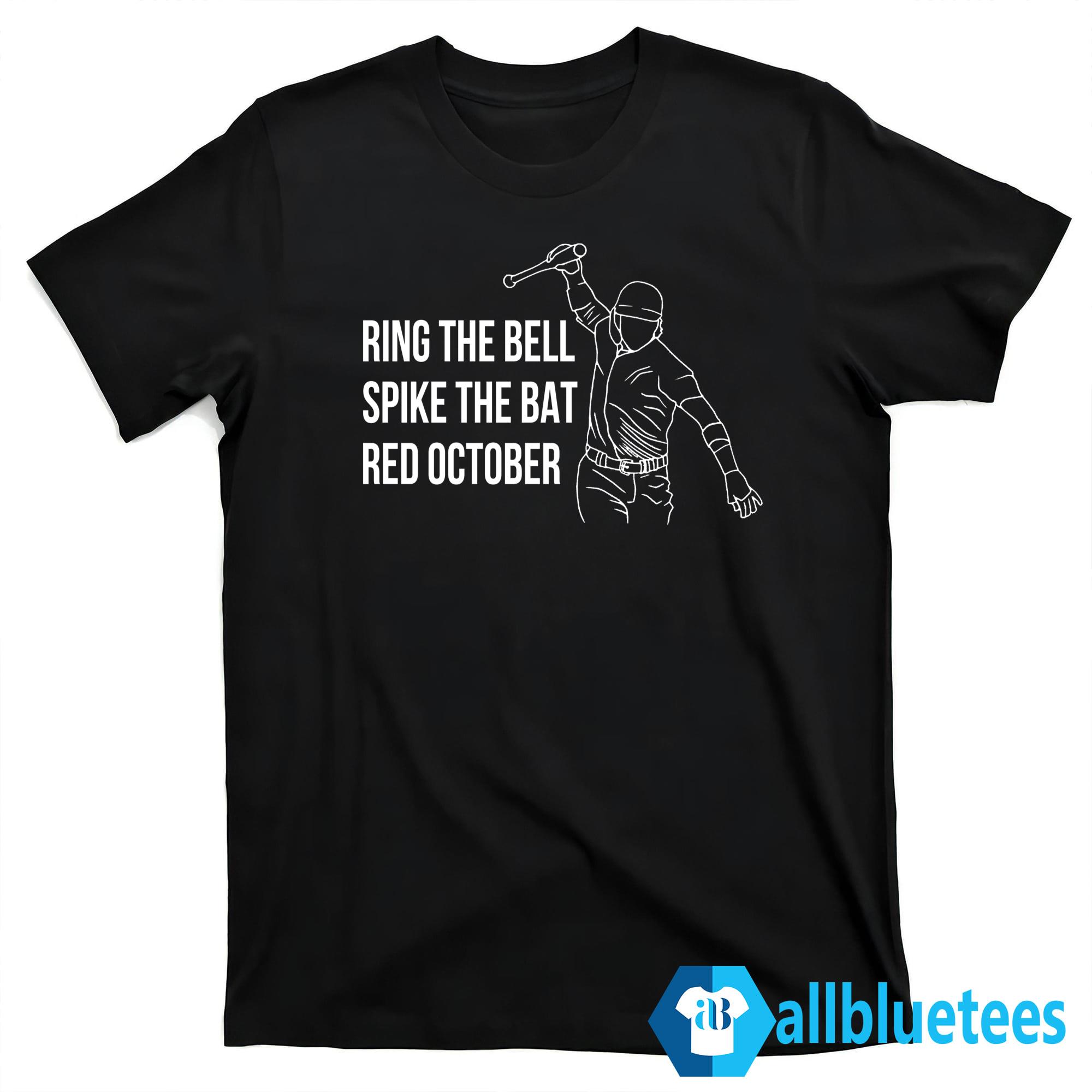 Ring The Bell Spike The Bat Red October T-Shirt | Allbluetees.com