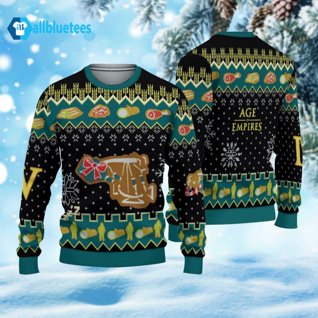 Age Of Empires Holiday Ugly Sweater | Allbluetees.com