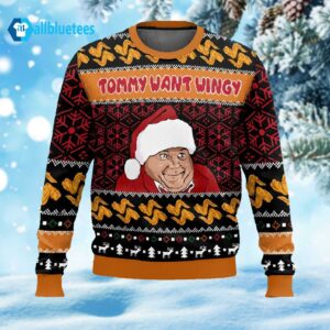 Chris Farley Tommy Likey Tommy Want Wingy Ugly Christmas Sweater