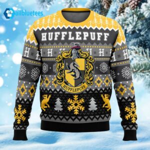 Hufflepuff House Ugly Christmas Sweater