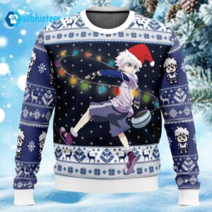 Killua Zoldyck v2 Hunter Ugly Christmas Sweater