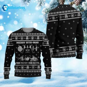 Merry Sithmas Darth Vader Ugly Christmas Sweater