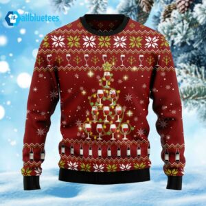 Merry Winemas Ugly Christmas Sweater