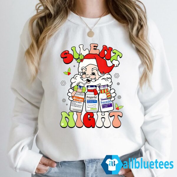 Silent Night Christmas Sweatshirt