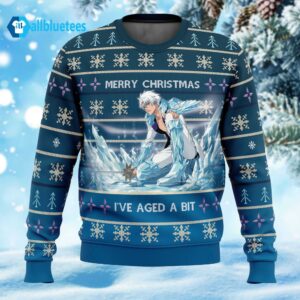 Toshiro Hitsugaya Bleach I’ve Aged A Bit Ugly Christmas Sweater