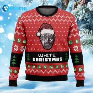 White Christmas Breaking Bad Ugly Christmas Sweater