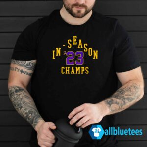Lakers In-Season Tournament Champs Shirt