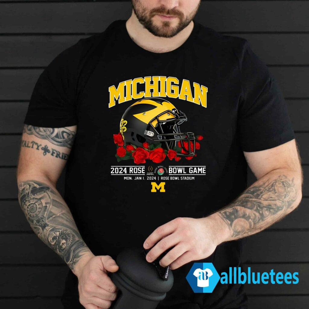 Michigan 2024 Rose Bowl Game Shirt
