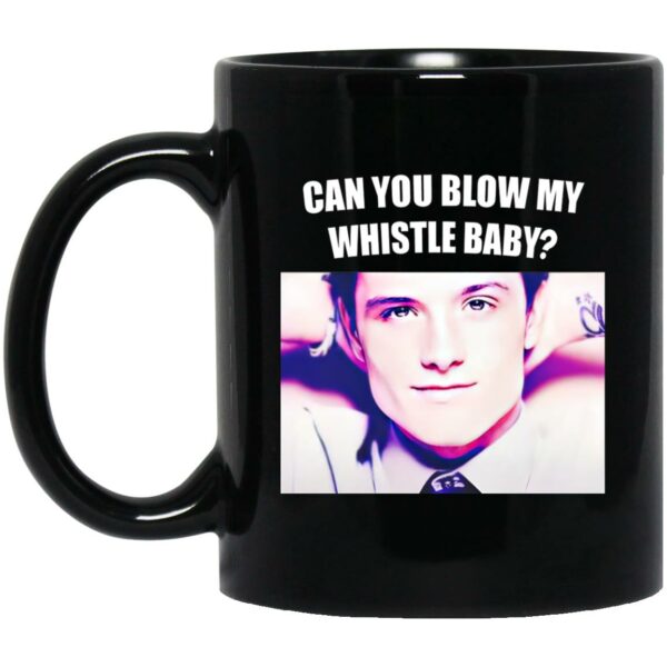 Josh Hutcherson Can You Blow My Whistle Baby Mug