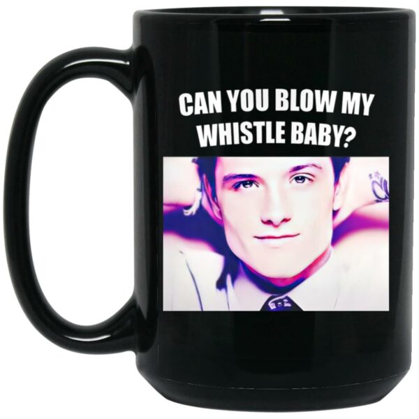 Josh Hutcherson Can You Blow My Whistle Baby Mug