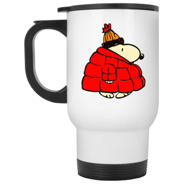 Snoopy Puffer Coat Mug