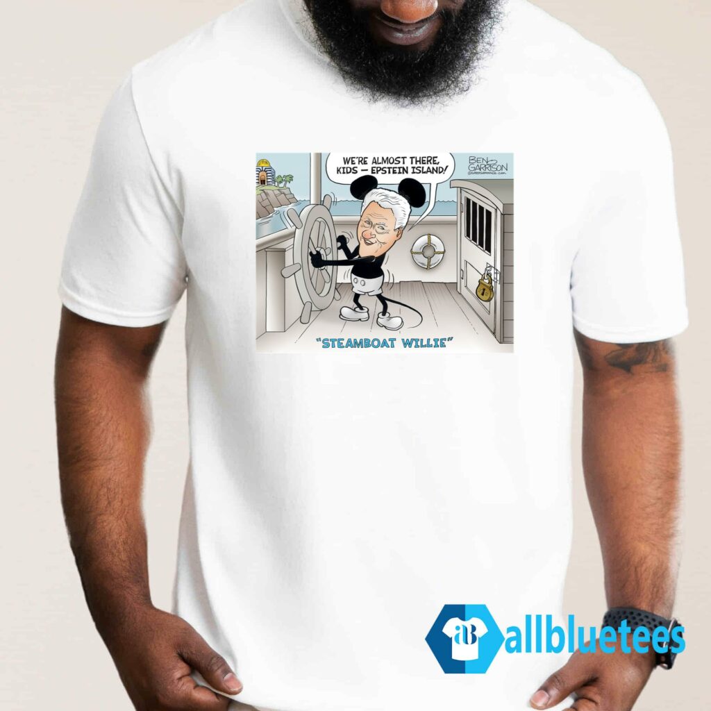 Ben Garrison We're Almost There Kids Steamboat Willie Shirt