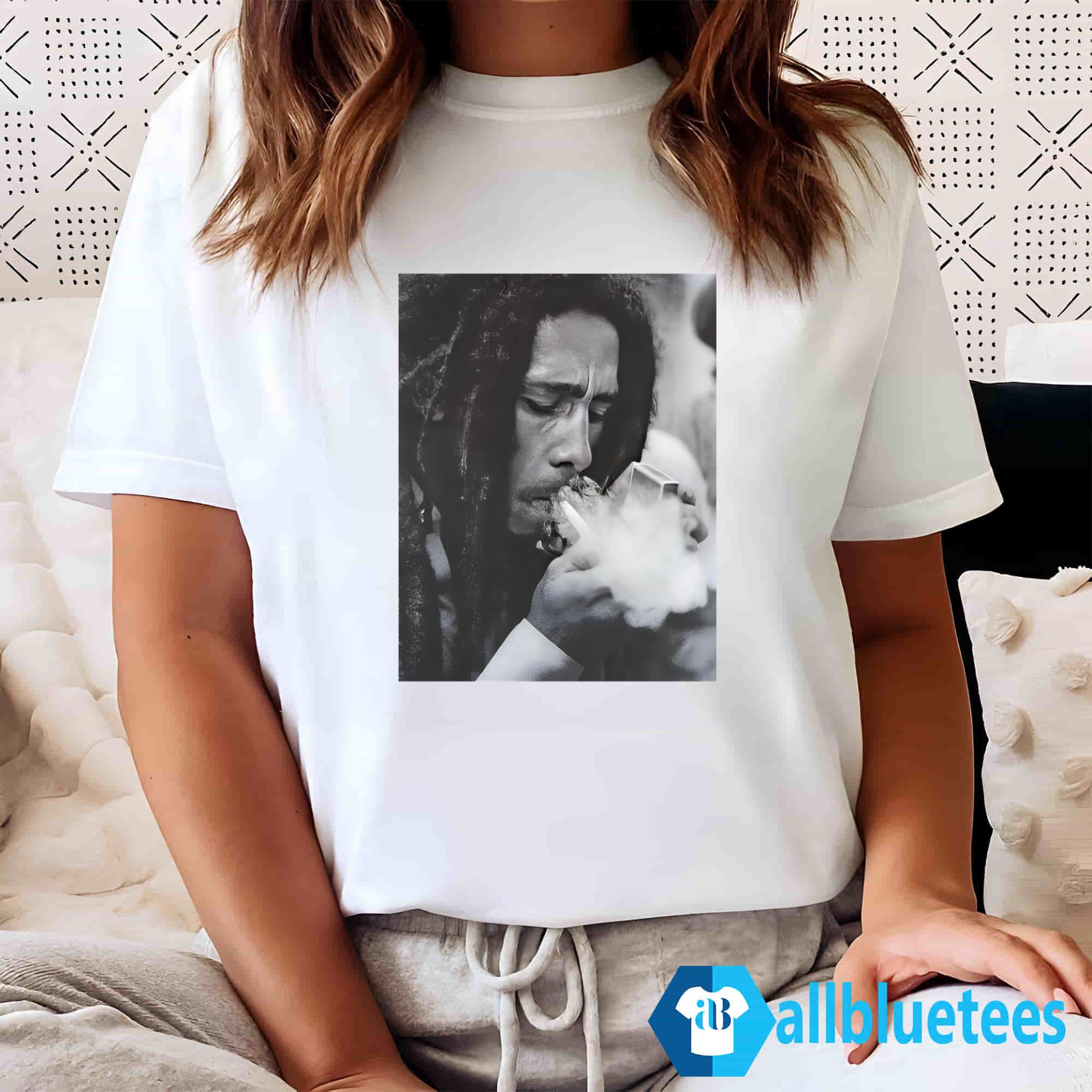 Bob Marley Smoking T-Shirt
