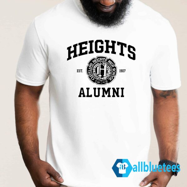 Jason and Travis Heights Alumni Shirt