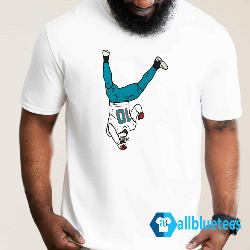 Tyreek Hill Miami Dolphins Football Backflip Shirt