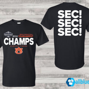 Auburn Basketball 2024 SEC Championship Shirt