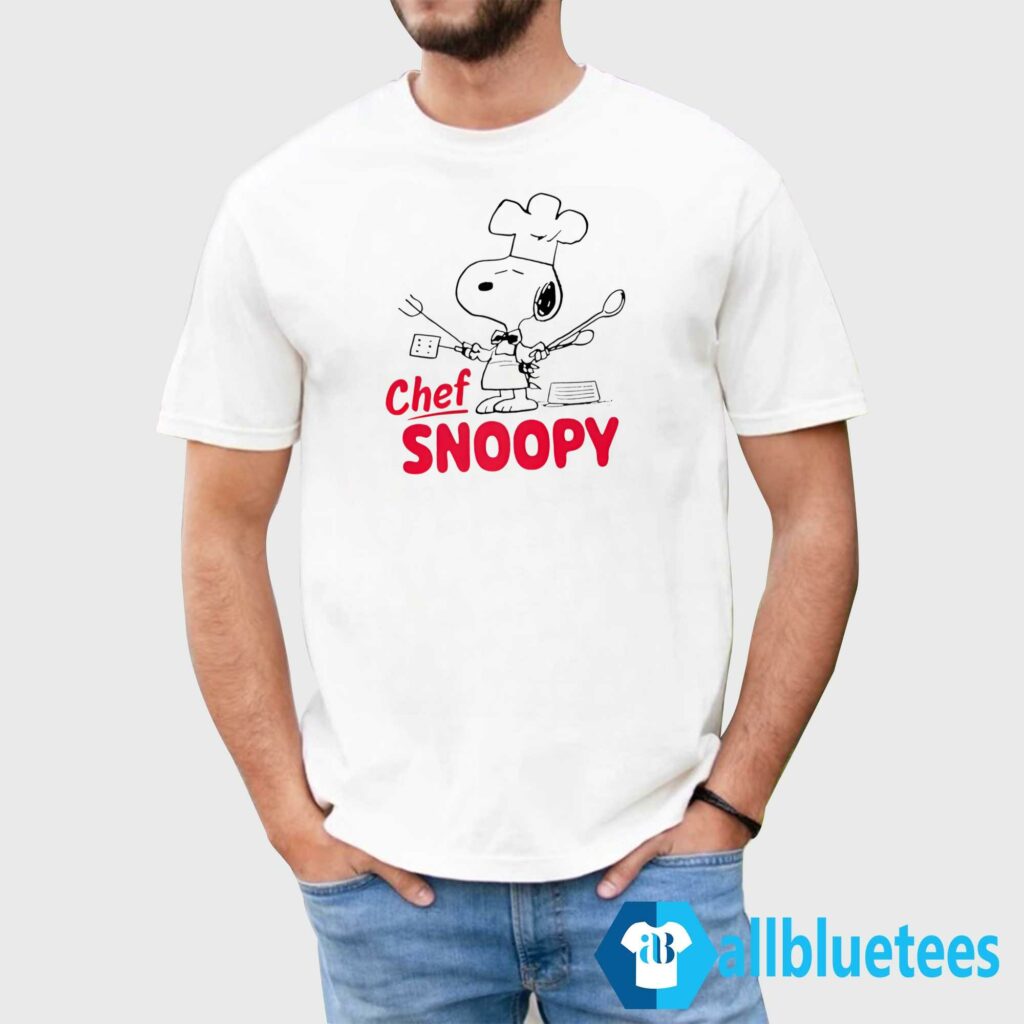 Chef Snoopy Shirt