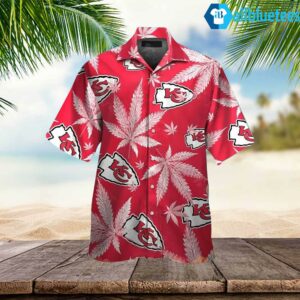 Kansas City Chiefs Weed Red Hawaiian Shirt