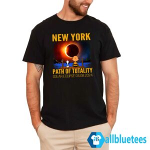 New York Path of Totality Solar Eclipse April 8 2024 Shirt