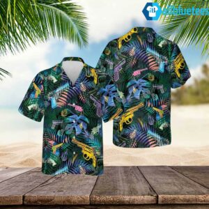 Tropical Gun Lover Hawaiian Shirt