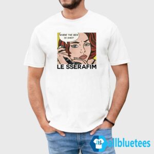 Where The Heck Is Saki Le Sserafim Shirt