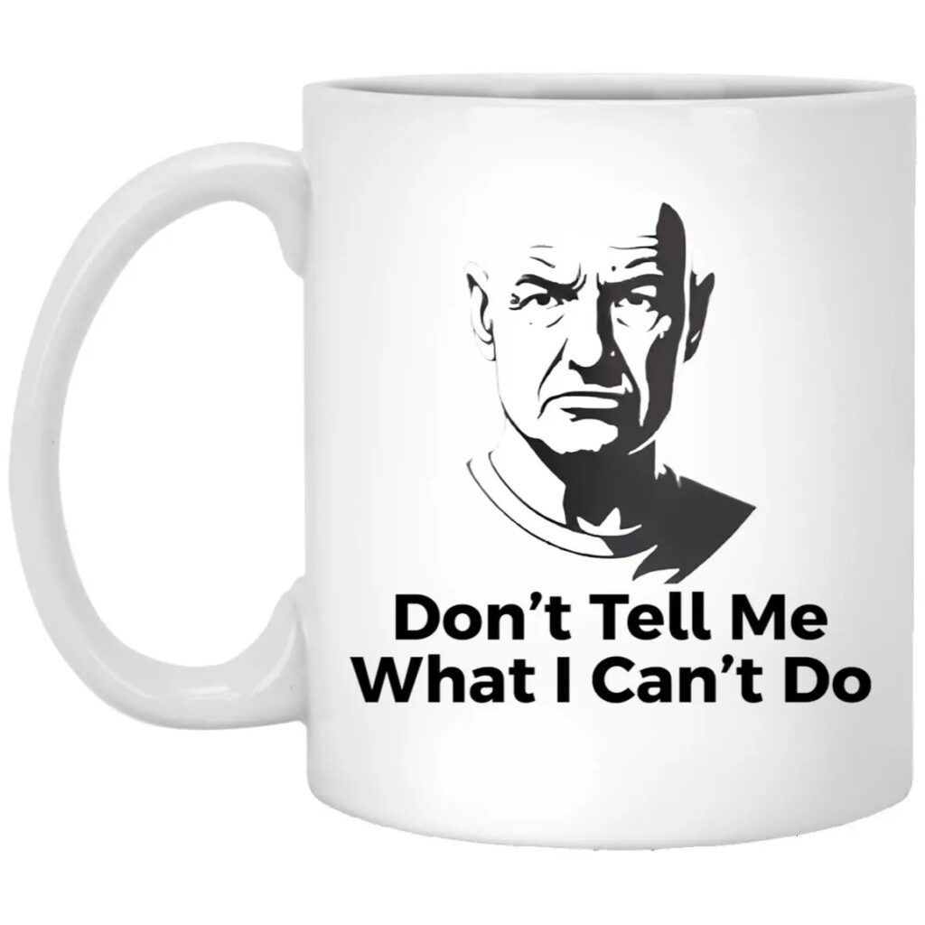 John Locke Lost Don’t Tell Me What I Can’t Do Mug John Locke Lost Don’t Tell Me What I Can’t Do Mug